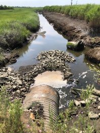 failing culvert
