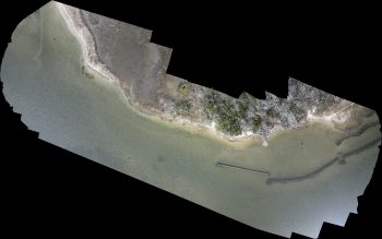 aerial image of Morris Landing